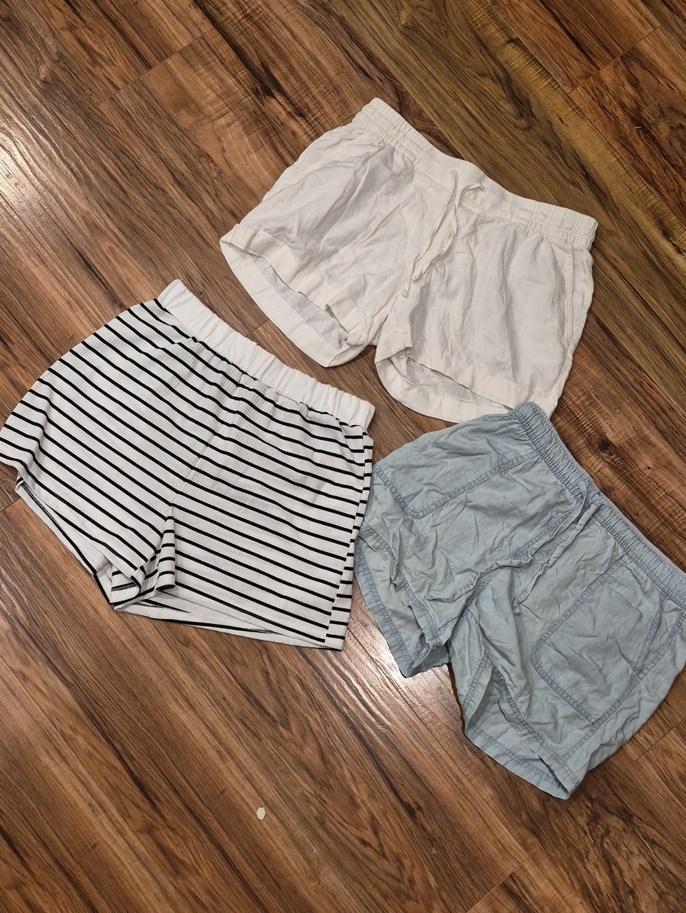 💙 3 Pc Shorts Casual Flowy  Bundle